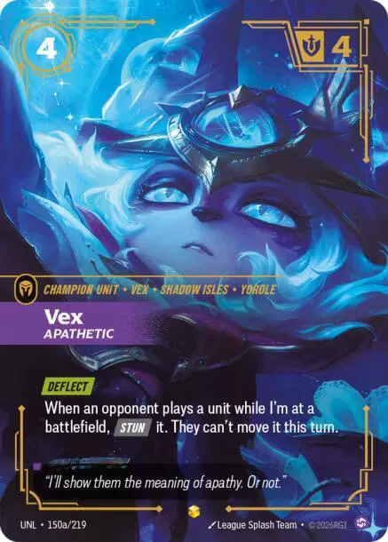 Vex - Apathetic, Alternate Art