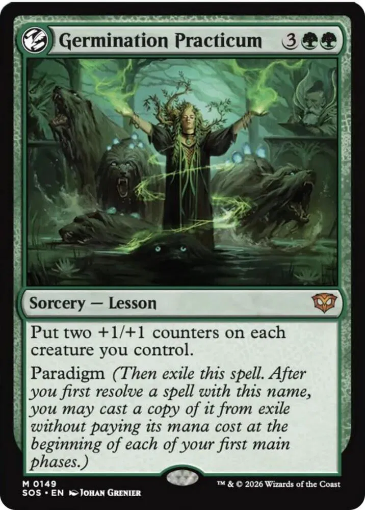 Germination Practicum, Magic: The Gathering, Secrets of Strixhaven