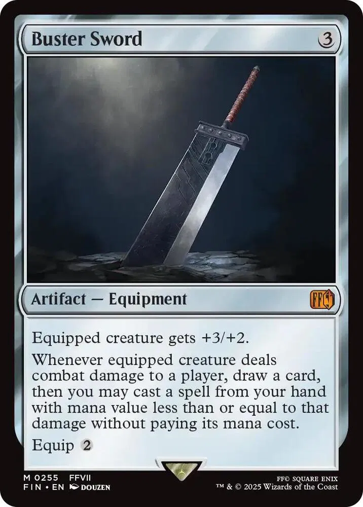 Buster Sword, Magic: The Gathering, Universes Beyond: FINAL FANTASY